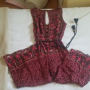 Free People Wide Leg Jumpsuit